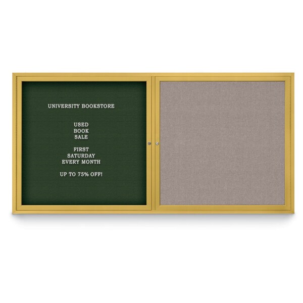 Corkboard, Buff/Black, 72"x36"